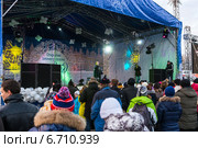 Праздник в честь открытия катка в Измайлове. Лёд 2.0. Зима 2014 года. Этери Бериашвилли. Редакционное фото, фотограф Павел Лиховицкий / Фотобанк Лори