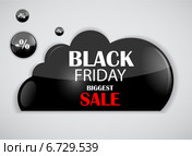 Black Friday Sale Icon Illustration. Стоковая иллюстрация, иллюстратор Юлия Гапеенко / Фотобанк Лори