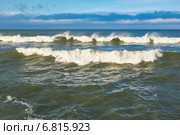 Волны Балтийского моря. Стоковое фото, фотограф Сергей Куров / Фотобанк Лори