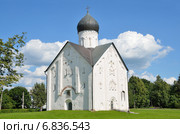 Новгород Великий, церковь Спаса Преображения на Ильине (2014 год). Стоковое фото, фотограф Овчинникова Ирина / Фотобанк Лори