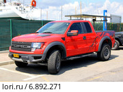Ford F150 Raptor (2014 год). Редакционное фото, фотограф Art Konovalov / Фотобанк Лори