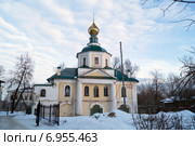 Церковь Всех Святых в Благовещенском монастыре в Вязниках (1794) (2015 год). Стоковое фото, фотограф Сергей Овчинников / Фотобанк Лори