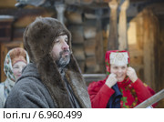 Мужчина в поморской одежде (2015 год). Редакционное фото, фотограф Яковлев Сергей / Фотобанк Лори