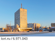 Здание Северного морского пароходства. Архангельск (2015 год). Редакционное фото, фотограф Марина Славина / Фотобанк Лори