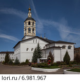 Свято-Пафнутьев Боровский монастырь. Колокольня (2014 год). Стоковое фото, фотограф Алексей Шаповалов (Стерх) / Фотобанк Лори