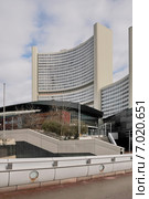 Венский международный центр - «Город ООН» (Vienna International Centre). Вена. Австрия (2014 год). Редакционное фото, фотограф stargal / Фотобанк Лори