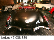 Москва. Музей ретроавтомобилей - "Автовилль". Шевроле Корветт С1, 1959 года выпуска, США. (2015 год). Редакционное фото, фотограф Александр С. Курбатов / Фотобанк Лори