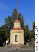 Павильон с мареографом в Кронштадте (2014 год). Стоковое фото, фотограф Андрей Мсхалая / Фотобанк Лори