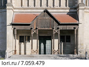 Церковь Святого Франциска Ассизского ( Franz Von Assisi Kirche) на Мексиканской площади ( Mexikoplatz) в Вене. Австрия (2014 год). Стоковое фото, фотограф stargal / Фотобанк Лори