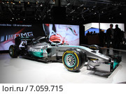 Sportcar Formula1 Mercedes на ММАС 2014. Редакционное фото, фотограф Владимир Тучин / Фотобанк Лори