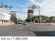 Перекресток Карла Маркса и Воровского. Киров (2012 год). Редакционное фото, фотограф Ольга Визави / Фотобанк Лори