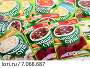 Супы быстрого приготовления "Knorr" (2015 год). Редакционное фото, фотограф Александр Щепин / Фотобанк Лори