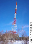 Златоуст, Челябинская область,телевизионный, ретранслятор (2015 год). Стоковое фото, фотограф Игорь Потапов / Фотобанк Лори