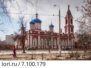 Собор Рождества Пресвятой Богородицы в Орехово-Зуеве. Московская область (2015 год). Редакционное фото, фотограф Михаил Широков / Фотобанк Лори