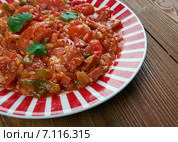 Weeknight Jambalaya, блюдо креольской кухни. Стоковое фото, фотограф Александр Fanfo / Фотобанк Лори