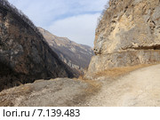 Черекское ущелье в Кабардино-Балкарии весной (2015 год). Стоковое фото, фотограф Алексей Гусев / Фотобанк Лори