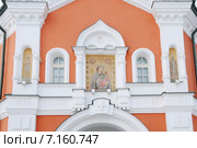 Образ Пресвятой Богородицы Иверская. Валдайский Иверский Богородицкий Святоозерский монастырь (2015 год). Стоковое фото, фотограф stargal / Фотобанк Лори