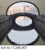 Канал Зимняя канавка в Санкт-Петербурге (2012 год). Редакционное фото, фотограф Александр Алексеев / Фотобанк Лори