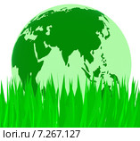 Nature Global Indicates Rural Globally And Natural. Стоковая иллюстрация, иллюстратор Stuart Miles / Фотобанк Лори