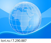 Background Globe Means Globally Globalise And Design. Стоковое фото, фотограф Stuart Miles / Фотобанк Лори