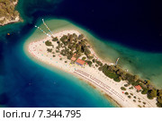 Turkey Blue Lagoon in Oludeniz Turkey, Oludeniz, Olu Deniz, blue, lagoon, aerial view, paragliding, coast, Aegean Sea CWO_060Turkey, Oludeniz, blue lagoon. Стоковое фото, агентство BE&W Photo / Фотобанк Лори