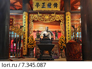 Vietnam, Hanoi, The Temple of Literature, temple of Confucius in Hanoi, northern Vietnam. Редакционное фото, агентство BE&W Photo / Фотобанк Лори