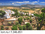 El Tajo Gorge, Ronda, Andalucia, Spain. Стоковое фото, агентство BE&W Photo / Фотобанк Лори