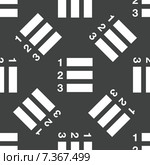 Numbered list pattern. Стоковая иллюстрация, иллюстратор Иван Рябоконь / Фотобанк Лори