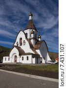 Красноярск. Храм в честь иконы Божией Матери "Всецарица" (2015 год). Стоковое фото, фотограф Шичкина Антонина / Фотобанк Лори