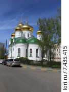 Церковь Сергия Радонежского, Нижний Новгород, Сергиевская ул., 25а (2015 год). Редакционное фото, фотограф Алексей Гусев / Фотобанк Лори