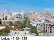 Вид на  Пресненский район и улицу Заморенова. Москва (2015 год). Редакционное фото, фотограф Pukhov K / Фотобанк Лори