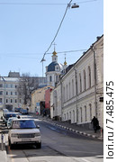 Москва, Звонарский переулок. Церковь святого Николая в Звонарях (2015 год). Редакционное фото, фотограф Илюхина Наталья / Фотобанк Лори