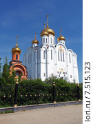 Республика Коми. Сыктывкар. Собор Стефана Пермского (2015 год). Стоковое фото, фотограф Александр Тарасенков / Фотобанк Лори