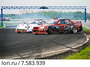 Официальные всероссийские соревнования по дрифтингу - Russian drift series, 3 этап (2015 год). Редакционное фото, фотограф Инна Грязнова / Фотобанк Лори