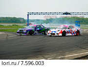 Всероссийские соревнования по дрифтингу Russian drift series, 3 этап, Рязань (2015 год). Редакционное фото, фотограф Инна Грязнова / Фотобанк Лори