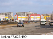 Гипермаркет «Мегастрой». Набережные Челны (2014 год). Редакционное фото, фотограф Сергей Лаврентьев / Фотобанк Лори