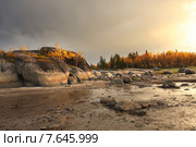 Белое море. Стоковое фото, фотограф Александр Коротков / Фотобанк Лори