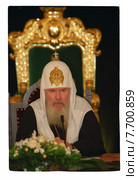Патриарх Алексий II. Редакционное фото, фотограф Борис Кавашкин / Фотобанк Лори