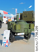 Армейская полевая кухня на международном военно-техническом форуме "Армия-2015". Кубинка, военно-патриотический парк "Патриот". Редакционное фото, фотограф Игорь Долгов / Фотобанк Лори