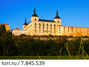 Ducal palace in Lerma, Province of Burgos. Spain. Стоковое фото, фотограф Яков Филимонов / Фотобанк Лори
