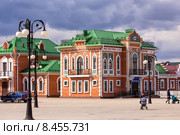 Архангельская слобода в Йошкар-Оле (2015 год). Редакционное фото, фотограф Сергей Лаврентьев / Фотобанк Лори