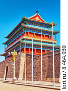 Ворота Zhengyangmen Gate (Qianmen Gate ), Пекин (2015 год). Стоковое фото, фотограф Vitas / Фотобанк Лори