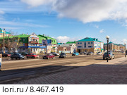 Город Канаш. Улица Железнодорожная (2015 год). Редакционное фото, фотограф Сергей Лаврентьев / Фотобанк Лори