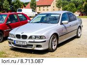 BMW E39 5-series (2014 год). Редакционное фото, фотограф Art Konovalov / Фотобанк Лори