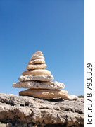leisure holiday vacation beach stack. Стоковое фото, фотограф Andreas Hömer / PantherMedia / Фотобанк Лори