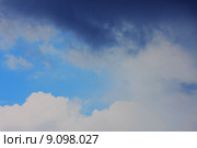 Background of blue sky. Стоковое фото, фотограф Roberts Ratuts / PantherMedia / Фотобанк Лори
