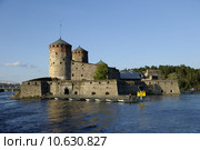 castle chateau finland burgturm burgt. Стоковое фото, фотограф Carmen Mair / PantherMedia / Фотобанк Лори