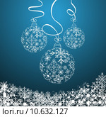 Illustration cute christmas composition. Стоковое фото, фотограф Oleg Tirunov / PantherMedia / Фотобанк Лори