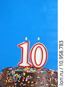 Celebrating Ten Years. Стоковое фото, фотограф Matthew Benoit / PantherMedia / Фотобанк Лори