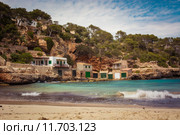 Beach at Cala Lllombards. Стоковое фото, фотограф Rüdiger Wittmann / PantherMedia / Фотобанк Лори